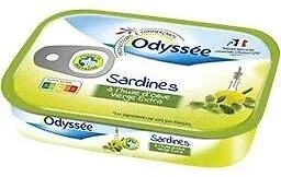 Sardines à l'huile d'olive 135g