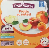Compote bb fruits du soleil