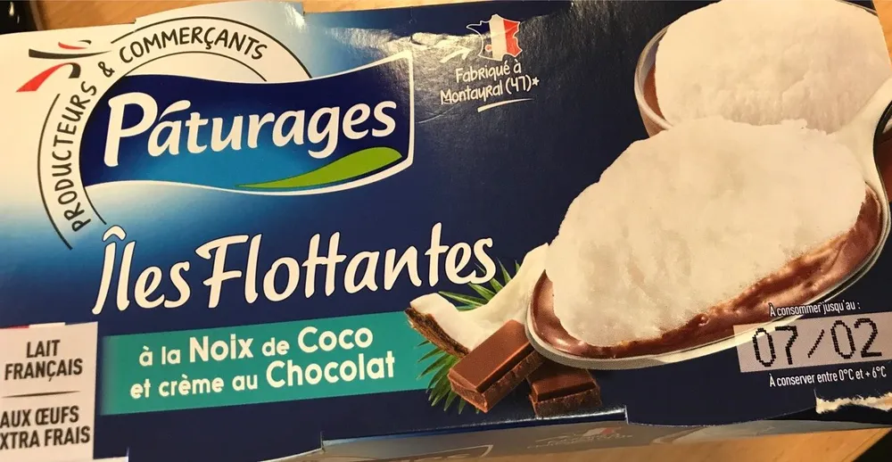 Ile flottantes noix de coco