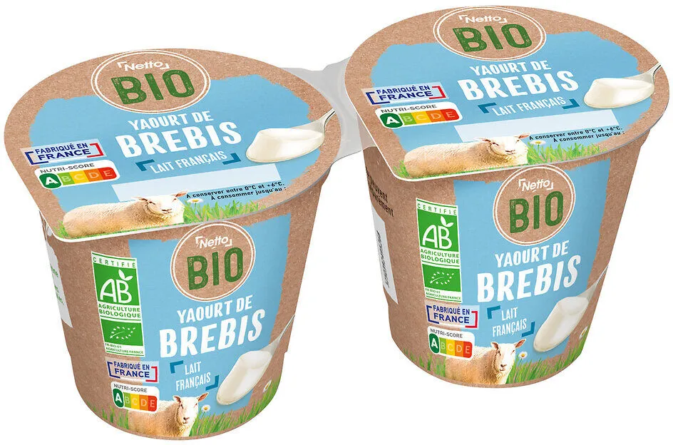 yaourt brebis bio nature 2x125g