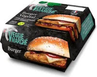 Burger végétal sauce barbecue