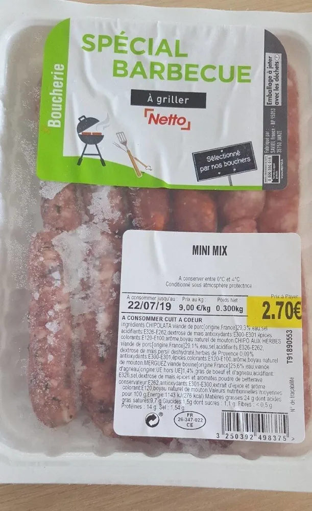 Mini mix spécial barbecue
