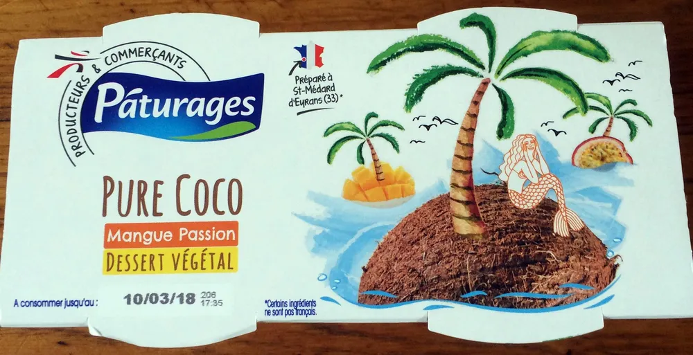 Pure coco mangue passion