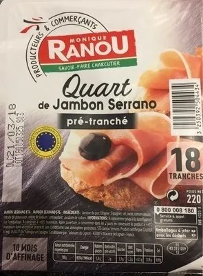 Quart de Jambon Serrano