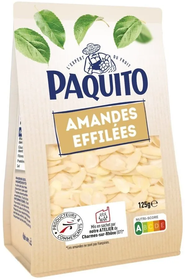 Amandes effilees 125g