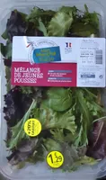 Mélange de jeunes pousses