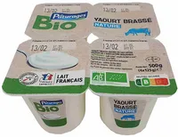 Yaourt brassé nature bio 4x125g