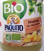 Ananas en morceaux au jus d’ananas