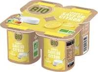 Yaourt étuvé bio citron 4x125g