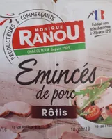 Émincés de porc rôtis