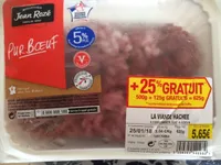 Viande hachee de boeuf