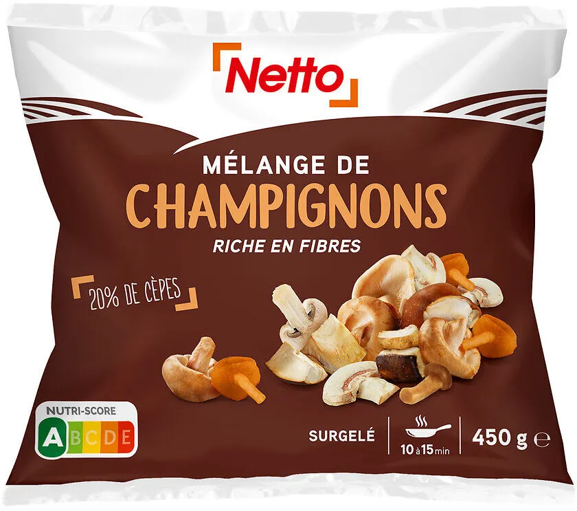MELANGE DE CHAMPIGNONS 450g