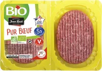 Steak haché façon bouchère 5% mg bio
