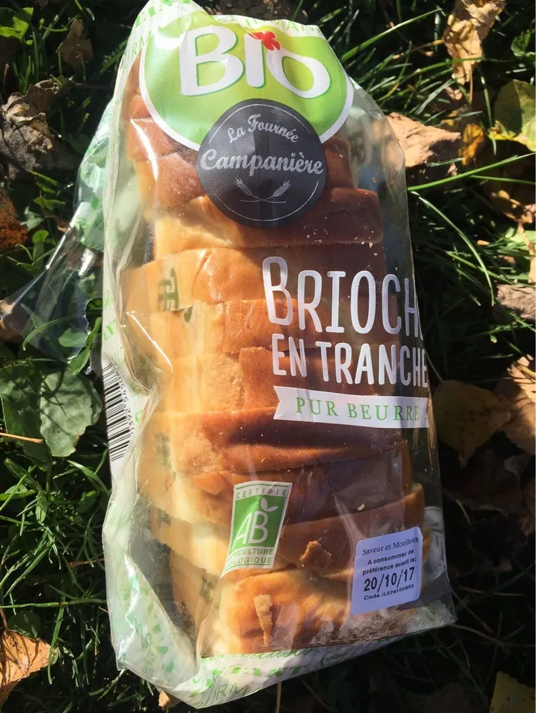 Brioche en tranche pure beurre