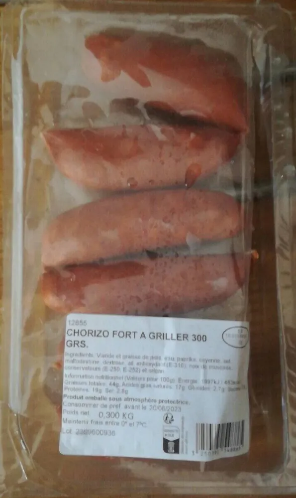 Chorizo Fort a Griller