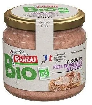 Terrine de foie de volaille - BIO