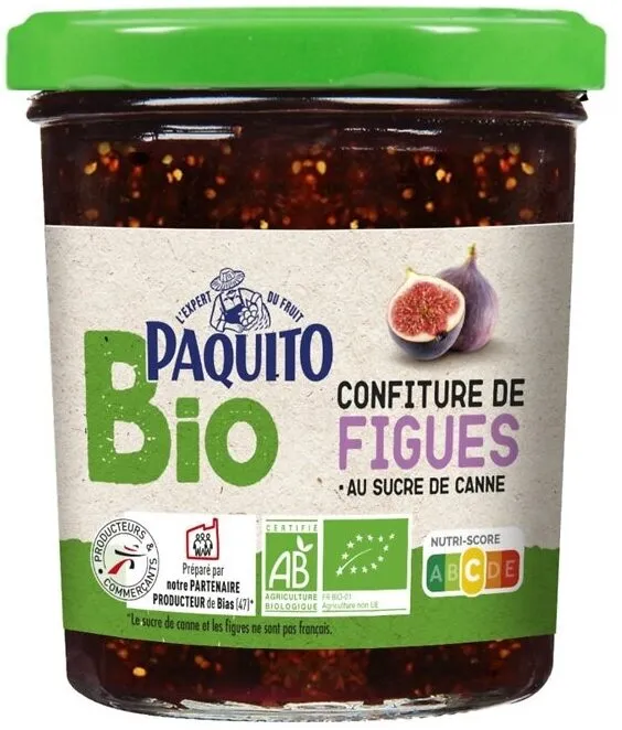 CONFITURE EXTRA de figues 50% fruits - BIO