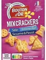 Mix crackers - Salé, Emmental, Sesame & Pavot - 85g