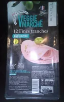 12 fines tranches aux olives veggie