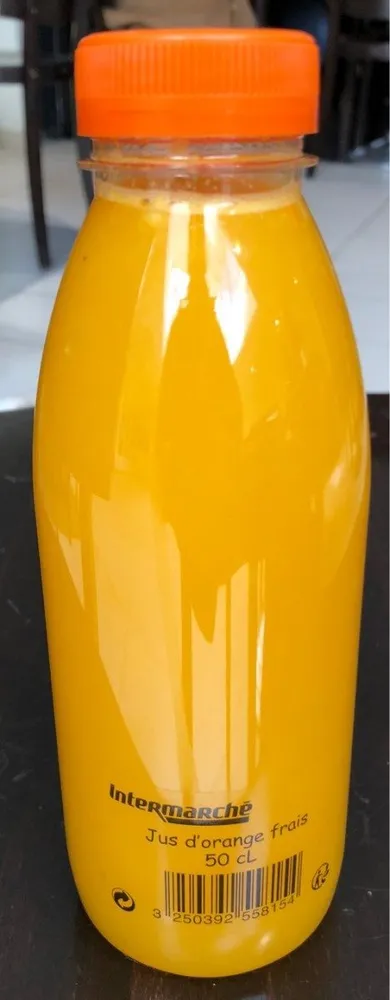 Jus d'orange frais