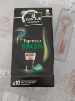 Capsules de café espresso brésil