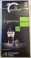 Planteur espresso noisette