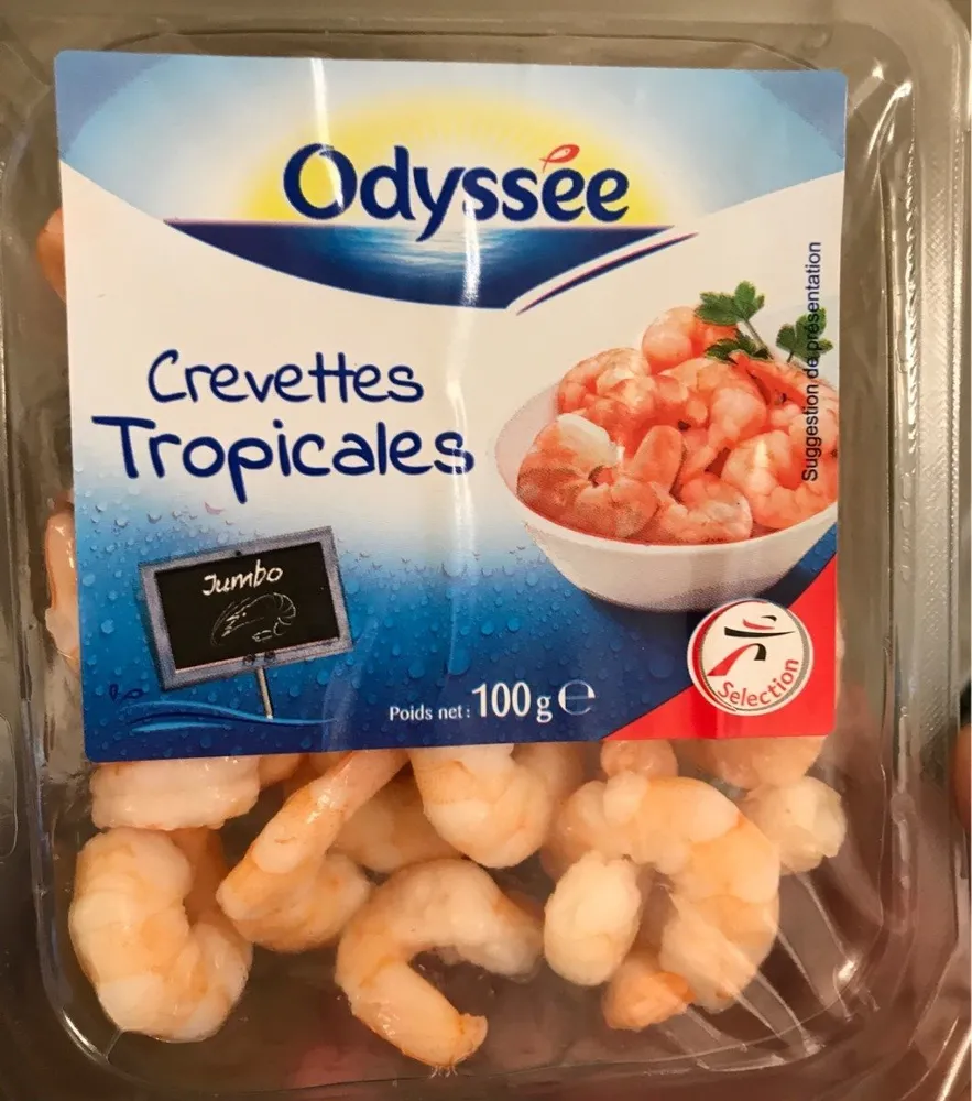 Crevettes tropicales