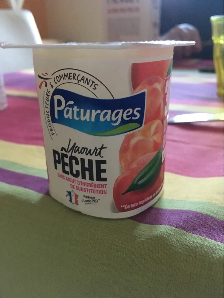 Yaourt Pêche
