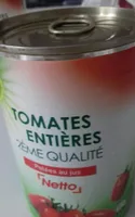 Tomates pelées au jus BIO - 1/2