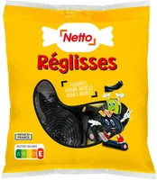Assortiment de confiseries aromatisées goût réglisse - 250g
