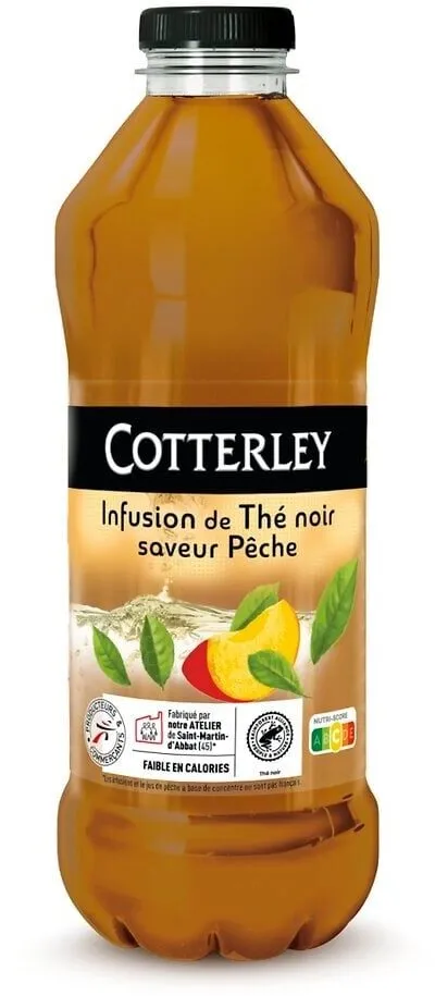 Boisson au thé infusé pêche PET 1L