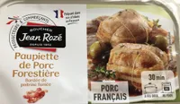 Paupiette de porc forestiere