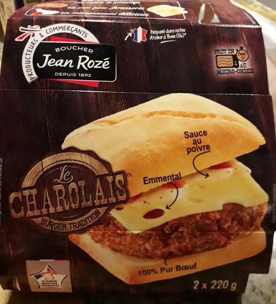 Le Charolais burger tradition