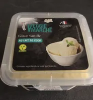 Glace vanille au lait de coco