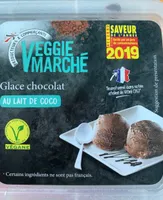 Glace chocolat et noix de coco