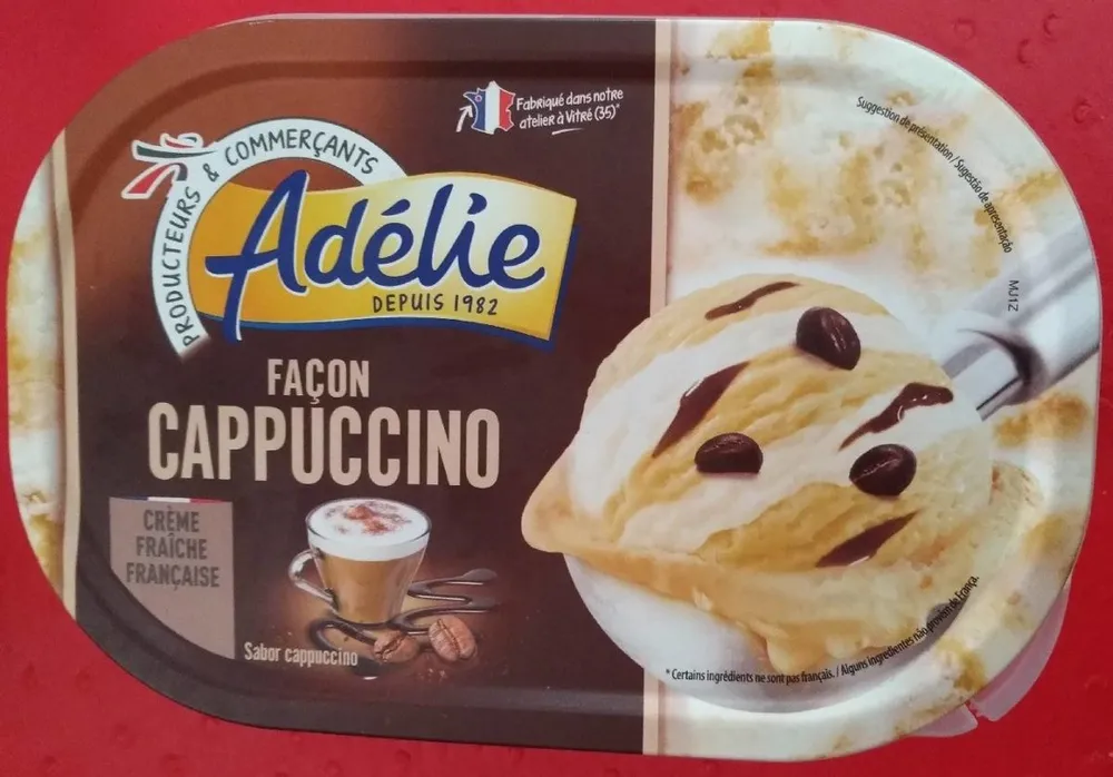Glace façon Cappuccino