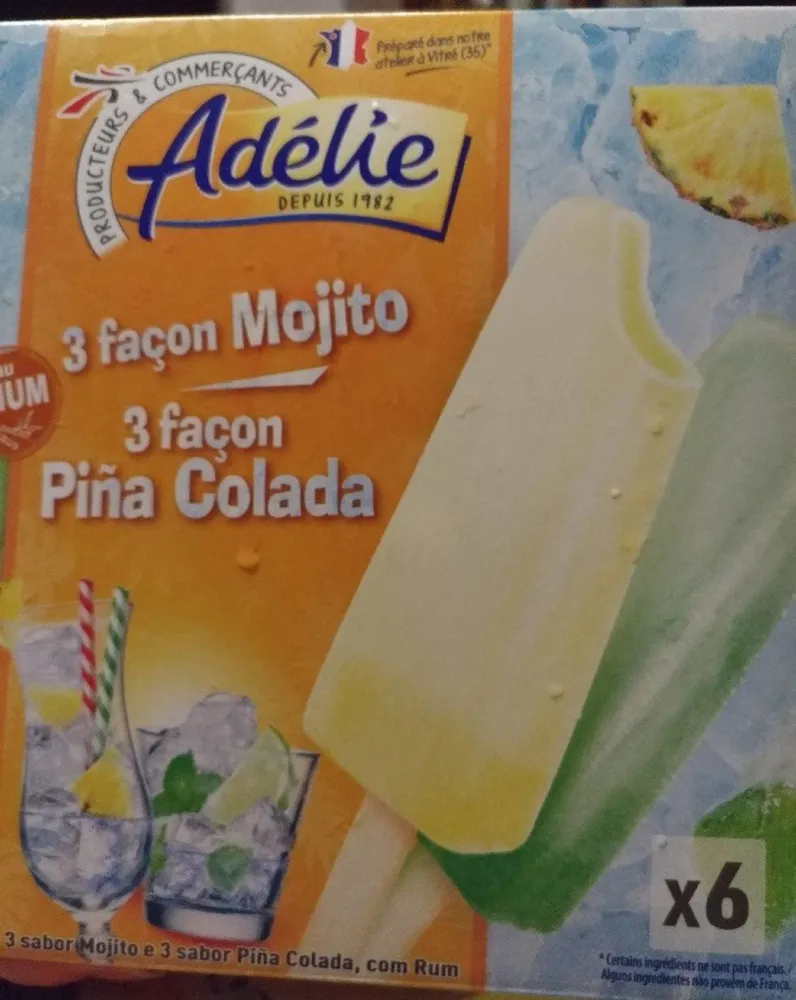 3 Façon Mojito, 3 Façon Pina Colada