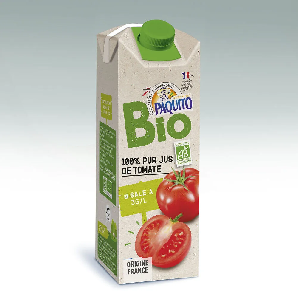 Pj tomate bio brique 75cl