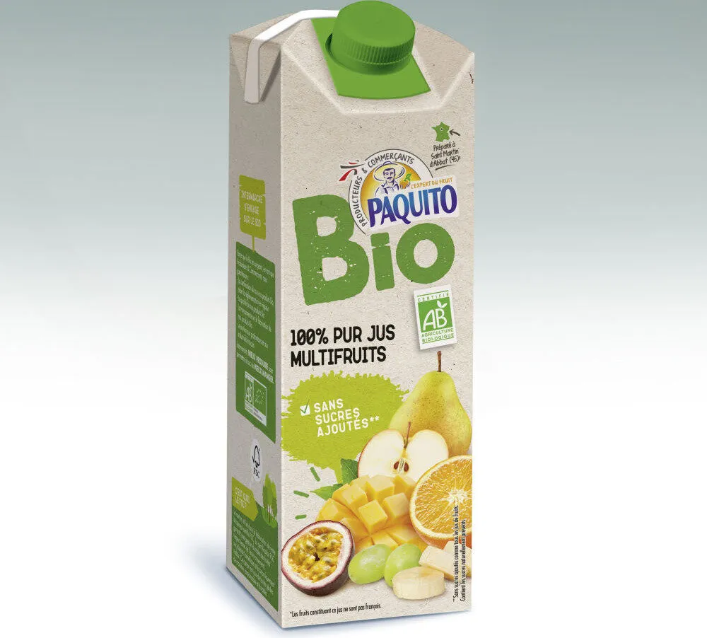 Pj multifruit bio brique 75cl