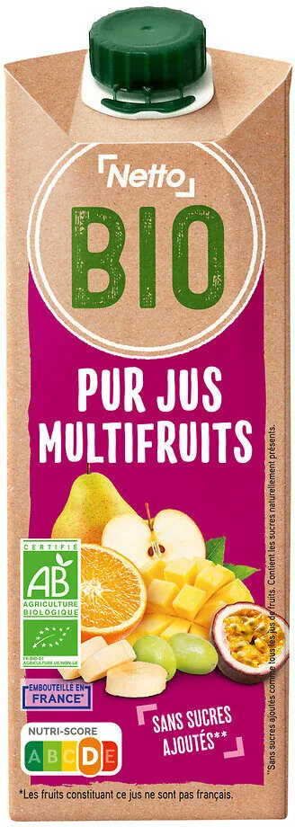 Pj multifruit bio brique 75cl