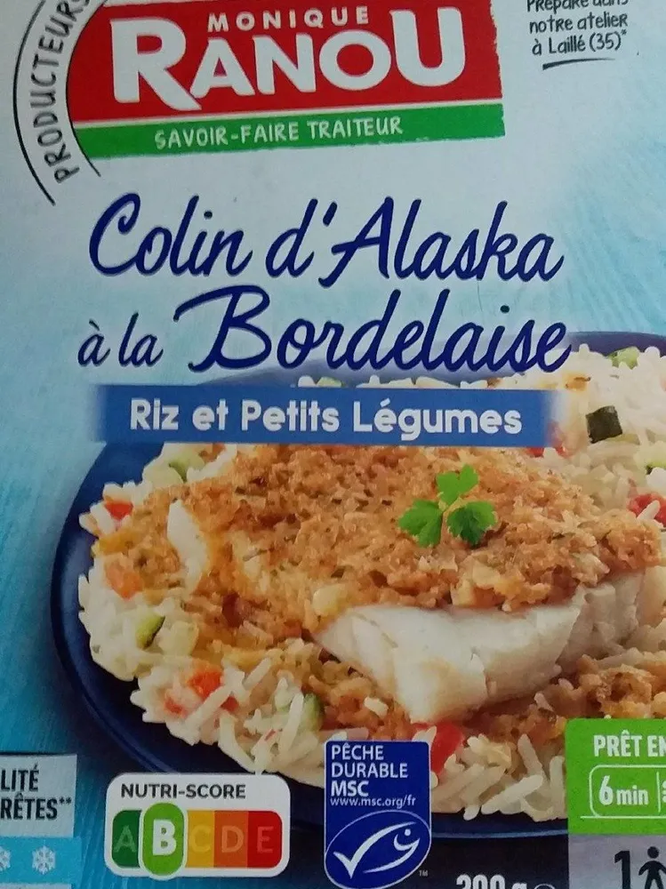 Colin d'Alaska à la Bordelaise