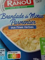 Brandade de morue parmentier aux fines herbes 310g RANOU