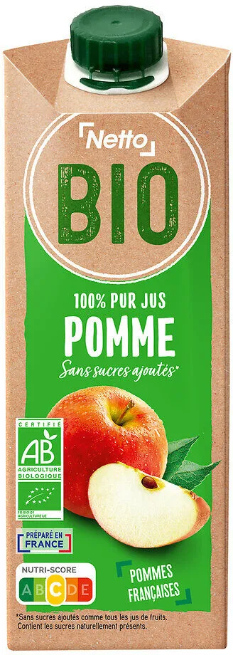 Pj pomme bio brique 75cl