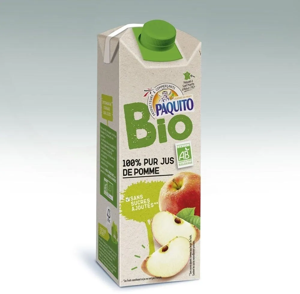 Pj pomme bio brique 75cl