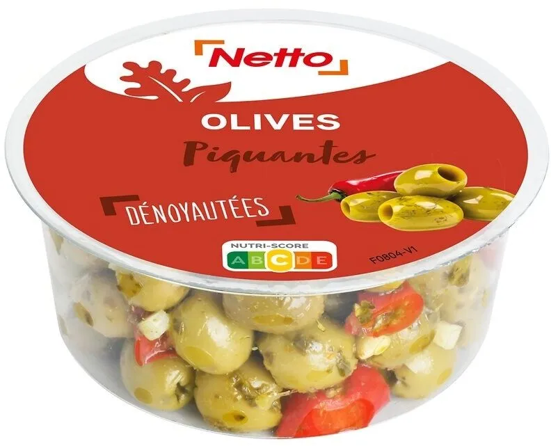 Olives piquantes NETTO 150g