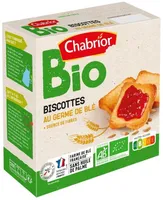 Biscottes nature au germe de blé x36 - BIO