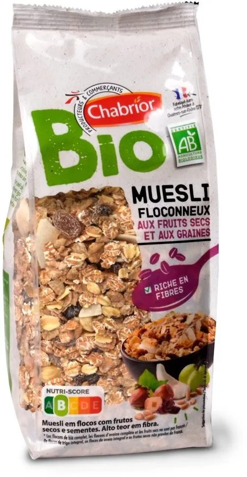 Muesli fruits floconneux BIO