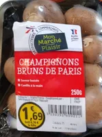Champignons bruns de paris