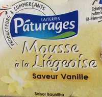 Mousse liegoise vanille