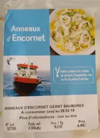 Anneaux d'encornet géant saumure